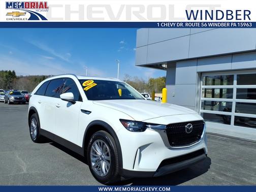 Rhodium White Premium 2025 Mazda CX-90 3.3 Turbo Preferred Package