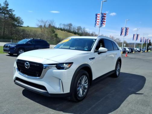 Rhodium White Premium 2025 Mazda CX-90 3.3 Turbo Preferred Package