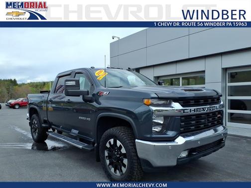 Shadow Gray Metallic 2020 Chevrolet Silverado 2500 4WD Crew Cab 159" LT