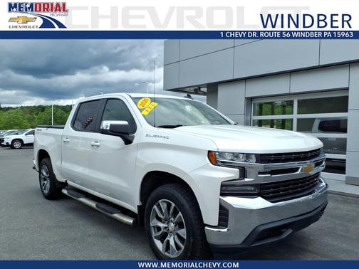 Iridescent Pearl Tricoat 2020 Chevrolet Silverado 1500 4WD Crew Cab 147" LT