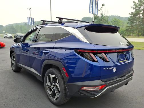 Intense Blue 2022 Hyundai TUCSON Limited AWD