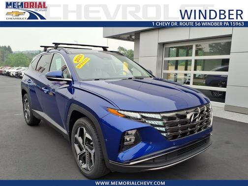 Intense Blue 2022 Hyundai TUCSON Limited AWD