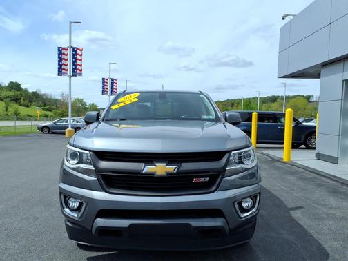 Satin Steel Metallic 2018 Chevrolet Colorado 4WD Crew Cab 128.3" Z71
