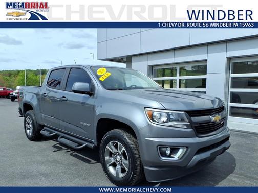 Satin Steel Metallic 2018 Chevrolet Colorado 4WD Crew Cab 128.3" Z71