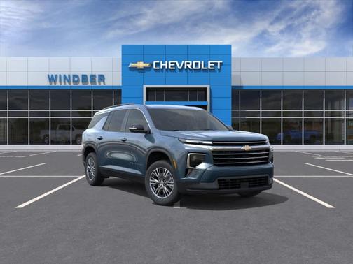 Lakeshore Blue Metallic 2026 Chevrolet Traverse LT