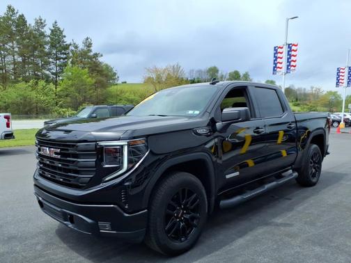 Onyx Black 2024 GMC Sierra 1500 4WD Crew Cab 147" Elevation w/3SB