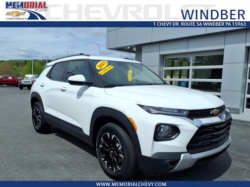Summit White 2023 Chevrolet Trailblazer AWD 4dr LT