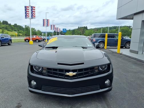 Black 2013 Chevrolet Camaro 2dr Cpe LS w/2LS