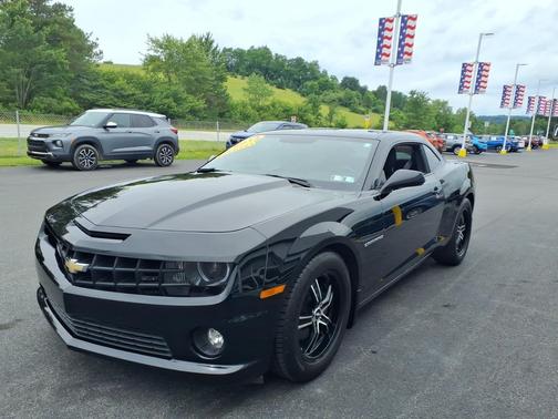 Black 2013 Chevrolet Camaro 2dr Cpe LS w/2LS