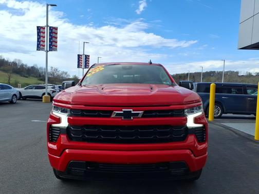 Red Hot 2023 Chevrolet Silverado 1500 4WD Crew Cab 147" RST