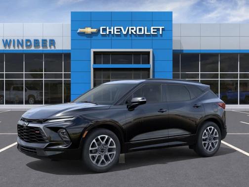 Black 2025 Chevrolet Blazer RS