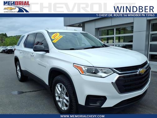 Summit White 2021 Chevrolet Traverse AWD 4dr LS w/1LS