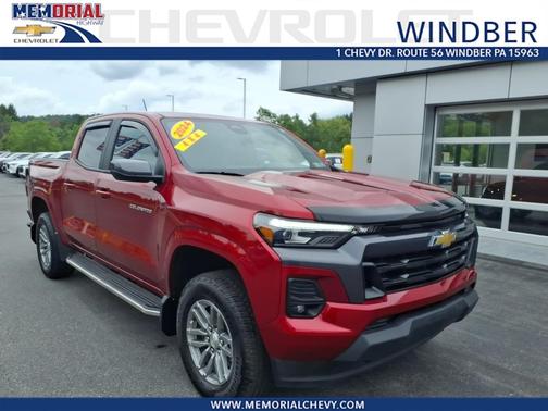Radiant Red Tintcoat 2024 Chevrolet Colorado 4WD Crew Cab LT