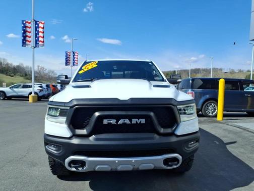 Bright White Clearcoat 2020 RAM 1500 Rebel
