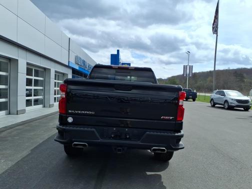Black 2025 Chevrolet Silverado 1500 4WD Crew Cab 147" RST
