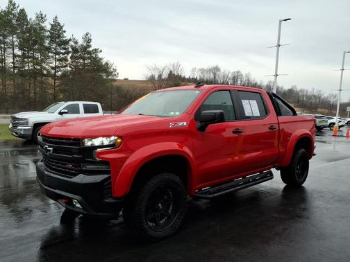 Red Hot 2021 Chevrolet Silverado 1500 4WD Crew Cab 147" LT Trail Boss