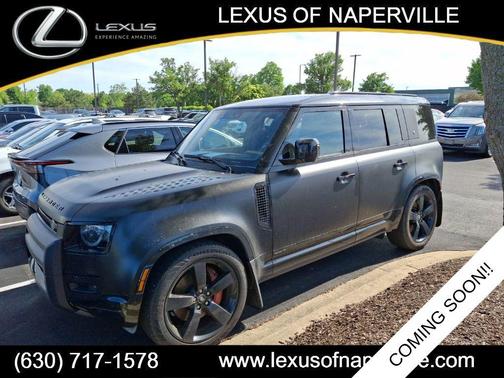 Santorini Black Metallic 2024 Land Rover Defender 110 P400 X