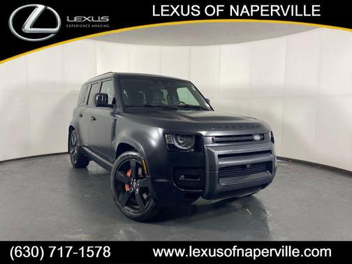 Santorini Black Metallic 2024 Land Rover Defender 110 P400 X