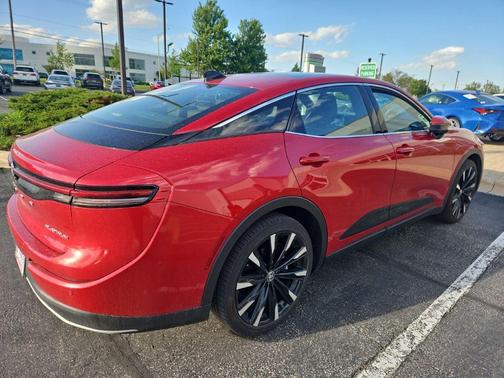 Red 2025 Toyota Crown Platinum