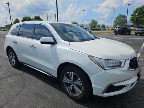 White Diamond Pearl 2019 Acura MDX 3.5L