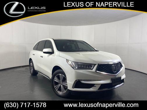 White Diamond Pearl 2019 Acura MDX 3.5L