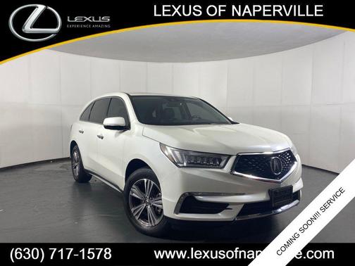 White Diamond Pearl 2019 Acura MDX 3.5L