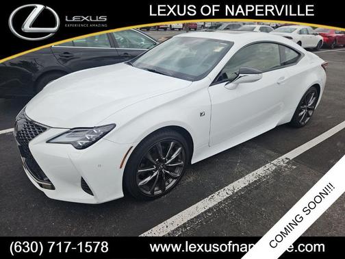 Ultra White 2019 Lexus RC 350 F Sport