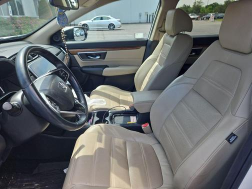 White Diamond Pearl 2017 Honda CR-V EX-L
