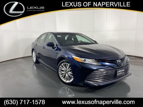 Galactic Aqua Mica 2018 Toyota Camry XLE