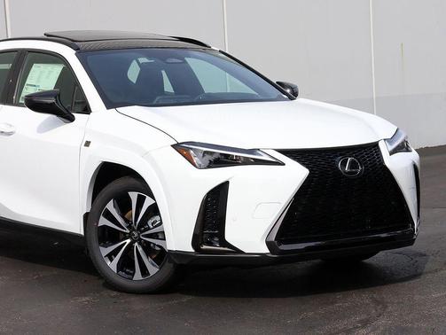 Ultra White w/Obsidian Roof 2026 Lexus UX 300h F SPORT Design