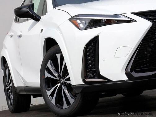Ultra White w/Obsidian Roof 2026 Lexus UX 300h F SPORT Design