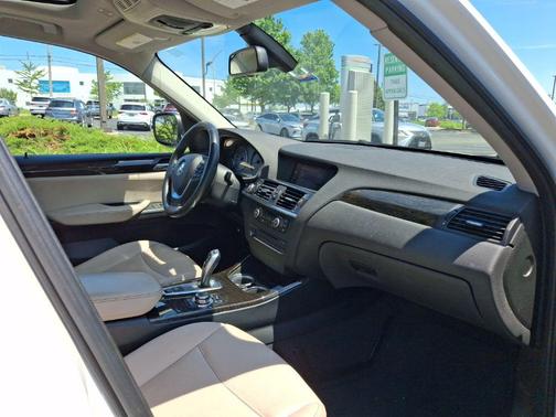 Alpine White 2012 BMW X3 xDrive35i