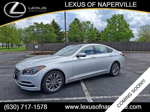Silver 2015 Hyundai Genesis 3.8
