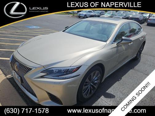 Satin Cashmere Metallic 2019 Lexus LS 500 Base