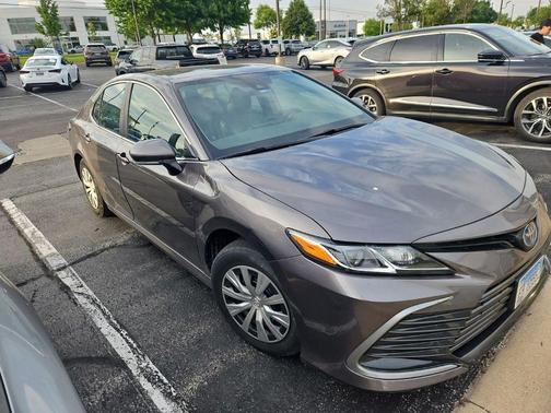 Predawn Gray Mica 2024 Toyota Camry Hybrid LE