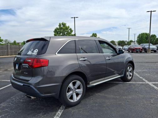 Polished Metal Metallic 2011 Acura MDX 3.7L Technology
