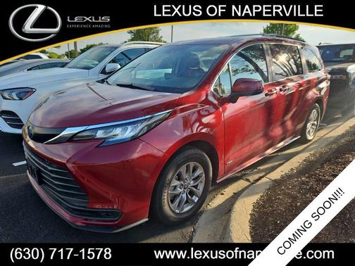 Ruby Flare Pearl 2021 Toyota Sienna LE