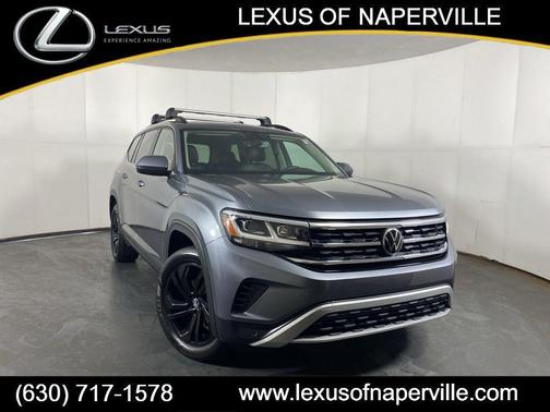 Platinum Gray Metallic 2022 Volkswagen Atlas 2.0T SE w/Technology 4MOTION