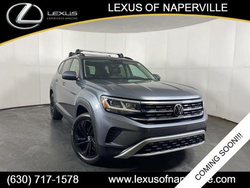 Platinum Gray Metallic 2022 Volkswagen Atlas 2.0T SE w/Technology 4MOTION
