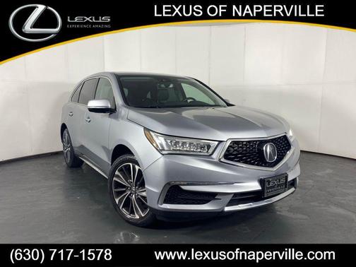Lunar Silver Metallic 2019 Acura MDX 3.5L w/Technology Package