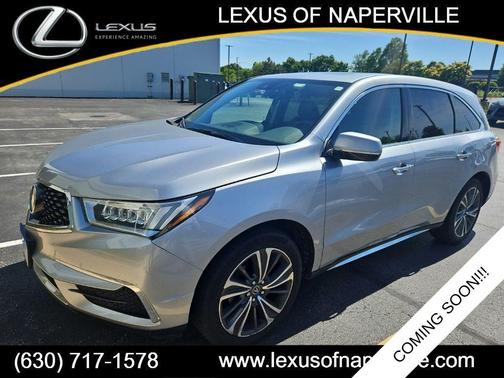 Lunar Silver Metallic 2019 Acura MDX 3.5L w/Technology Package