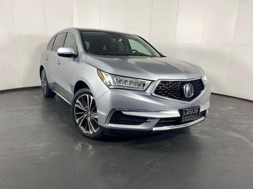 Lunar Silver Metallic 2019 Acura MDX 3.5L w/Technology Package
