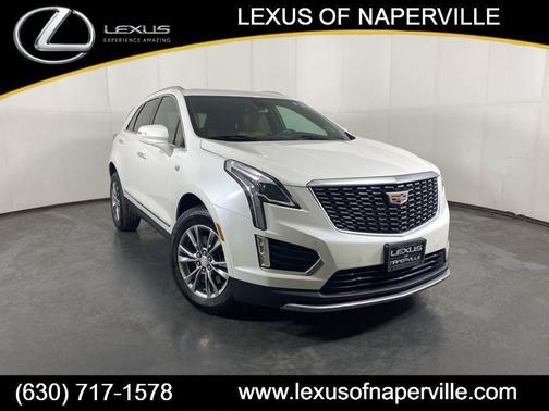 Crystal White Tricoat 2023 Cadillac XT5 Premium Luxury