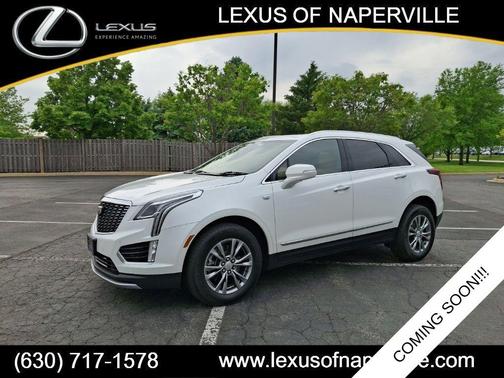 Crystal White Tricoat 2023 Cadillac XT5 Premium Luxury