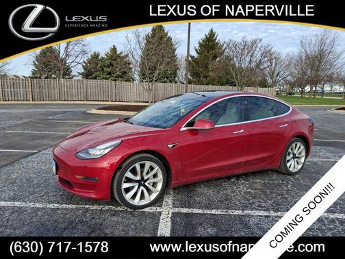 Red Multi-Coat 2019 Tesla Model 3 Long Range