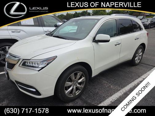 White Diamond Pearl 2016 Acura MDX 3.5L w/Advance & Entertainment Pkgs
