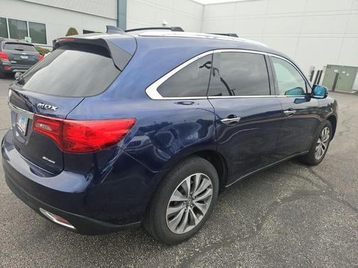 Fathom Blue Pearl 2015 Acura MDX 3.5L Technology Package