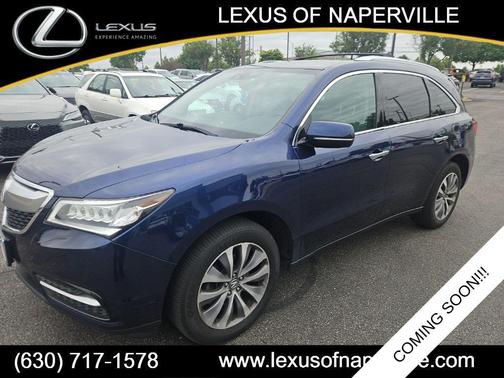 Fathom Blue Pearl 2015 Acura MDX 3.5L Technology Package