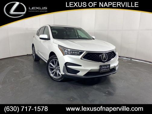 Platinum White Pearl 2020 Acura RDX Technology Package