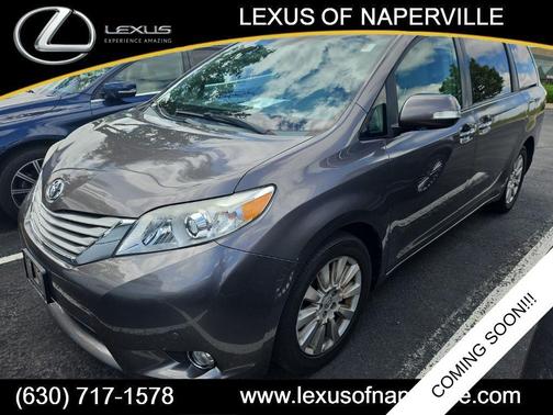 Predawn Gray Mica 2014 Toyota Sienna Limited